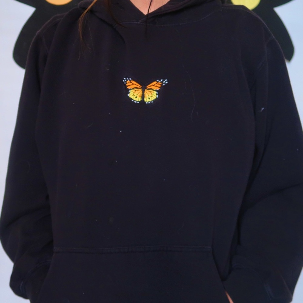 BRANDY MELVILLE BUTTERFLY HOODIE